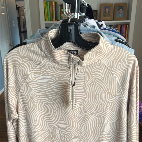 Sunday Swagger Patterned Quarter-Zip Pullover - Picture 3 of 5